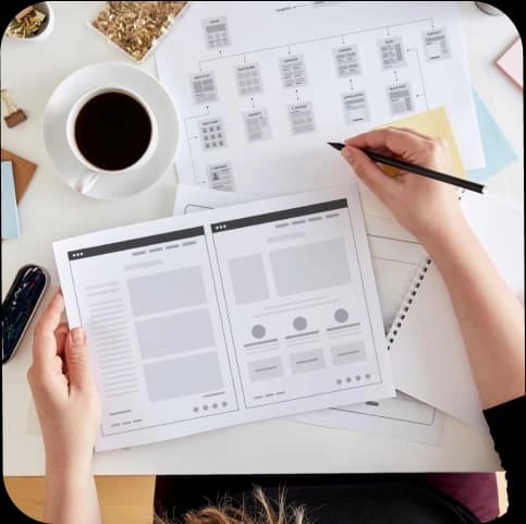 Wire framing & Flow Mapping