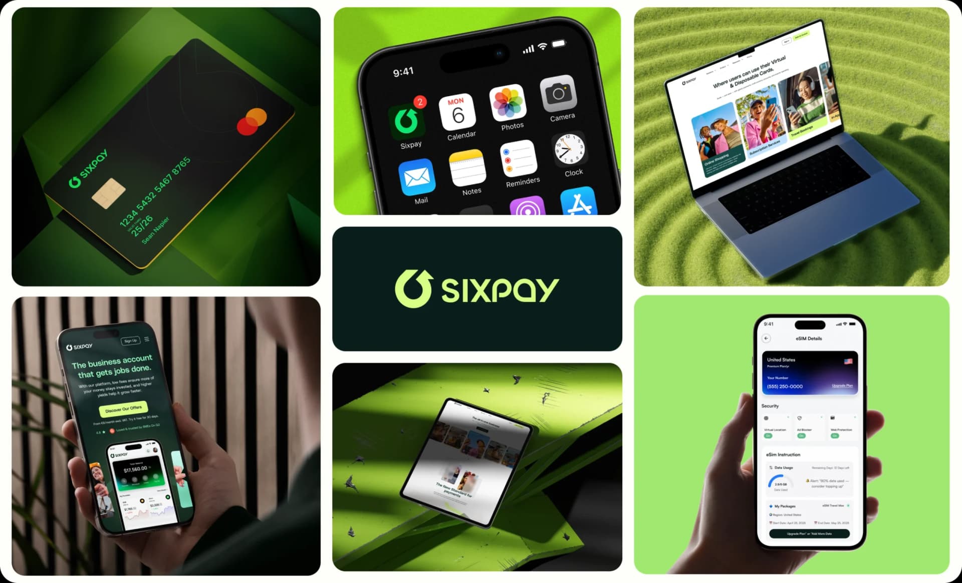 sixpay design