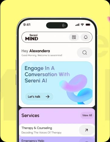 AI-powered mobile app user interface and smart workflow design mockup