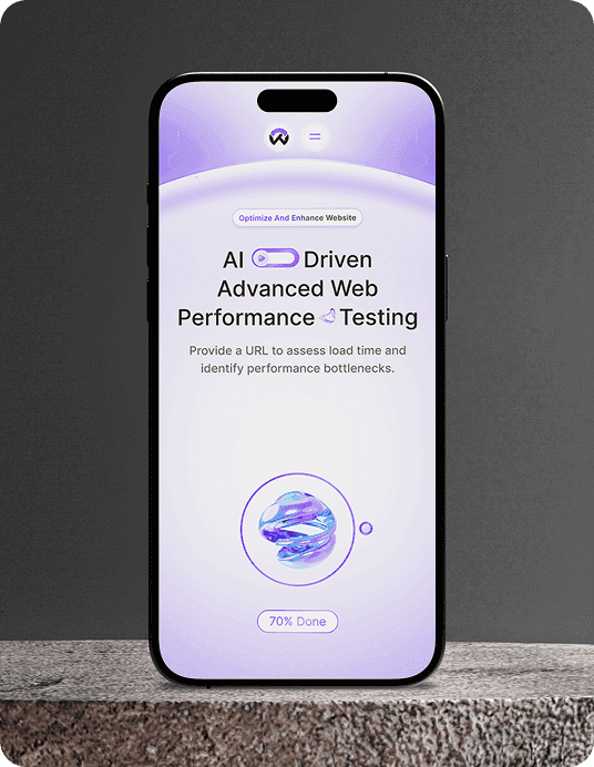 web tool mobile view